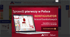 Desktop Screenshot of krzeslabankietowe.pl